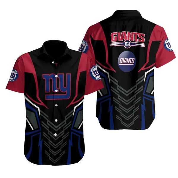 New York Giants 2 (24) Personalized Hawaiian Button down shirt