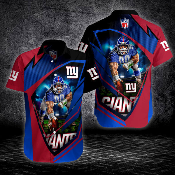 New York Giants 2 (23) Personalized Hawaiian Button down shirt