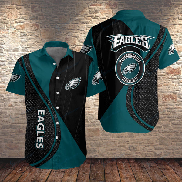 Philadelphia Eagles 2 (17) Personalized Hawaiian Button down shirt