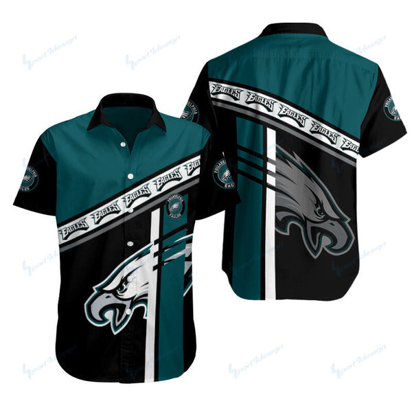 Philadelphia Eagles 2 (23) Personalized Hawaiian Button down shirt