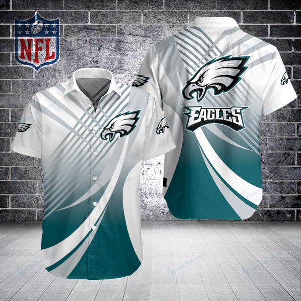 Philadelphia Eagles 2 (19) Personalized Hawaiian Button down shirt