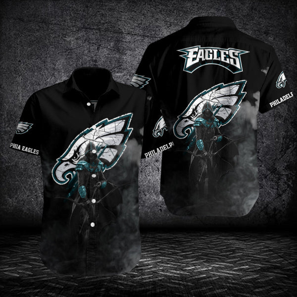 Philadelphia Eagles 2 (21) Personalized Hawaiian Button down shirt