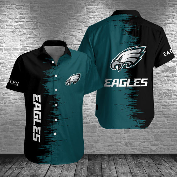 Philadelphia Eagles 2 (30) Personalized Hawaiian Button down shirt