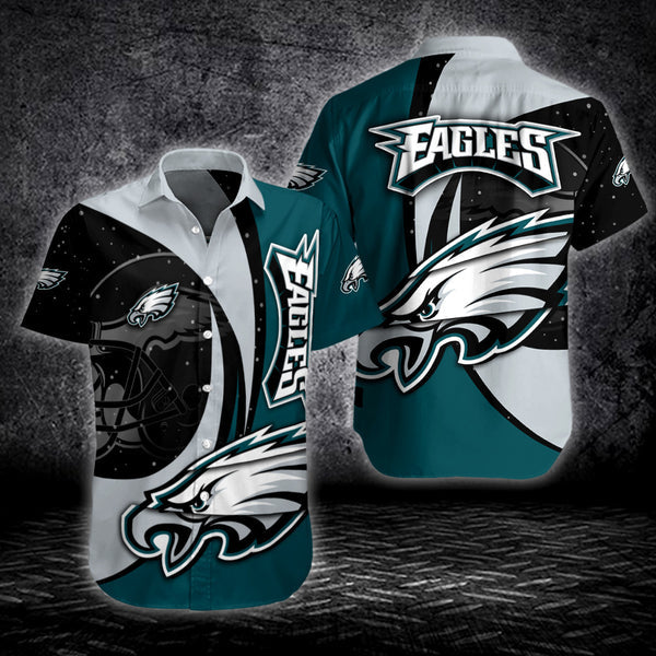 Philadelphia Eagles 2 (25) Personalized Hawaiian Button down shirt