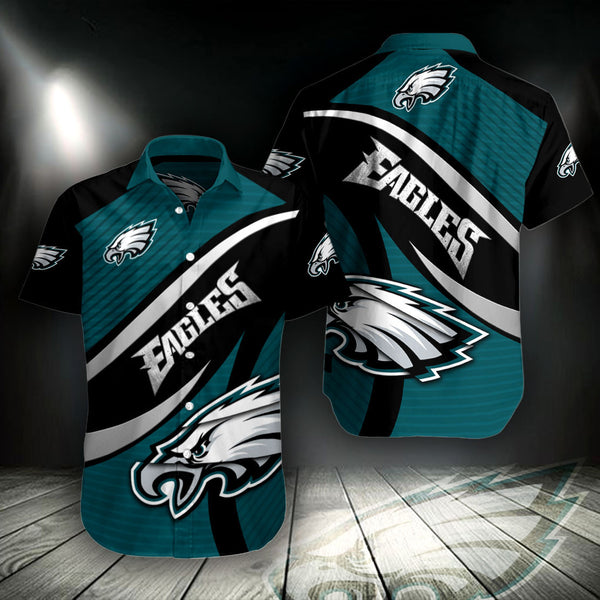 Philadelphia Eagles 2 (35) Personalized Hawaiian Button down shirt