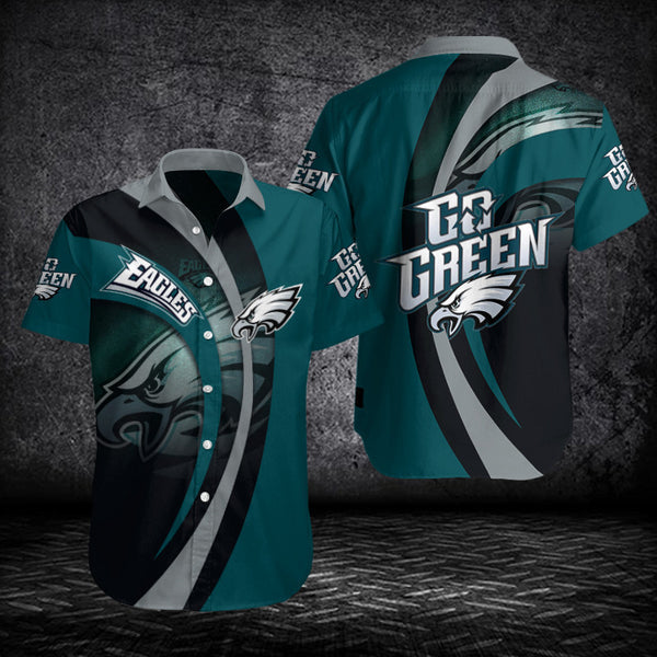 Philadelphia Eagles 2 (32) Personalized Hawaiian Button down shirt