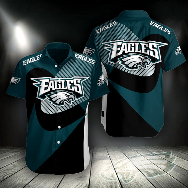 Philadelphia Eagles 2 (34) Personalized Hawaiian Button down shirt