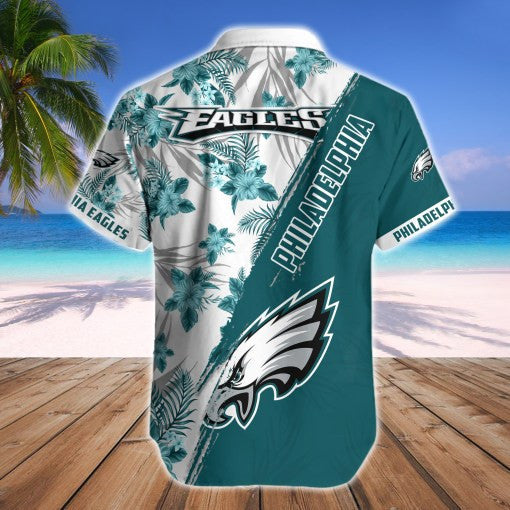 Philadelphia Eagles 2 (41) Personalized Hawaiian Button down shirt