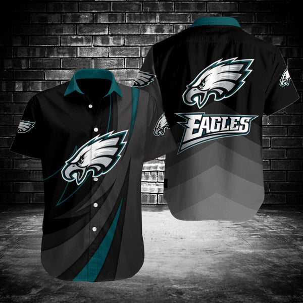 Philadelphia Eagles 2 (47) Personalized Hawaiian Button down shirt