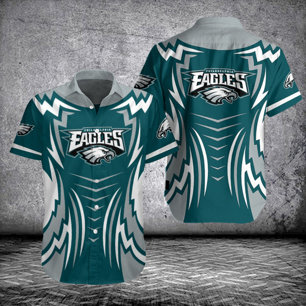 Philadelphia Eagles 2 (39) Personalized Hawaiian Button down shirt