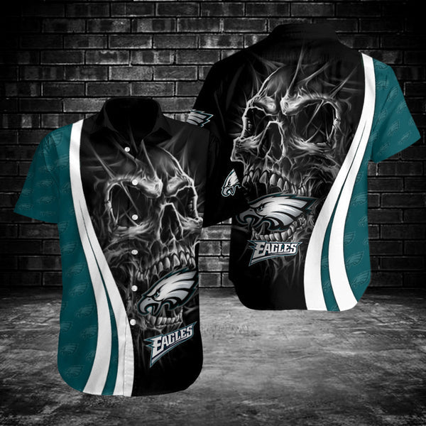 Philadelphia Eagles 2 (42) Personalized Hawaiian Button down shirt