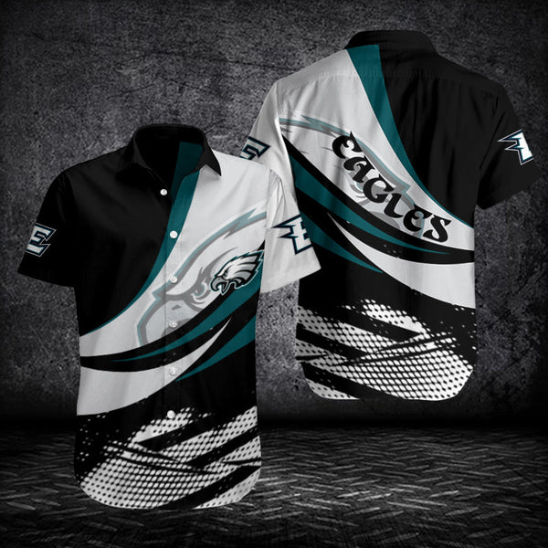 Philadelphia Eagles 2 (58) Personalized Hawaiian Button down shirt