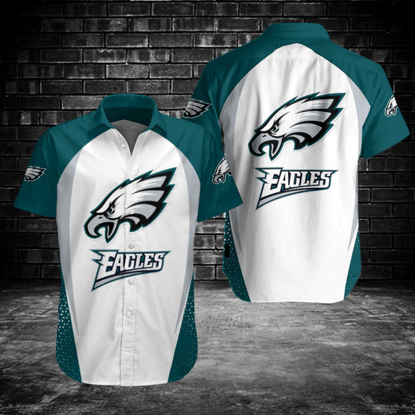 Philadelphia Eagles 2 (46) Personalized Hawaiian Button down shirt
