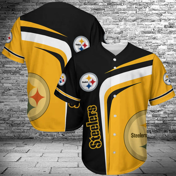 Pittsburgh Steelers Personalized Baseball Jersey 061