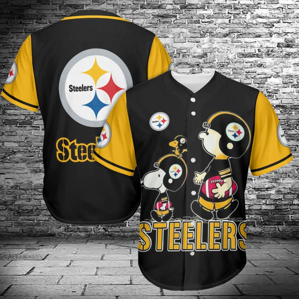Pittsburgh Steelers Personalized Baseball Jersey 062