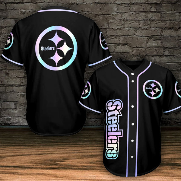 Pittsburgh Steelers Personalized Baseball Jersey 073