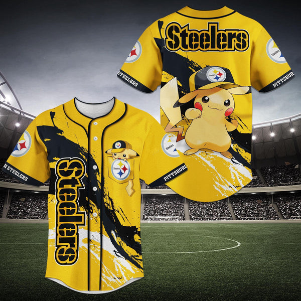 Pittsburgh Steelers Personalized Baseball Jersey 071
