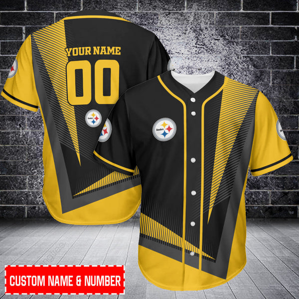 Pittsburgh Steelers Personalized Baseball Jersey 105
