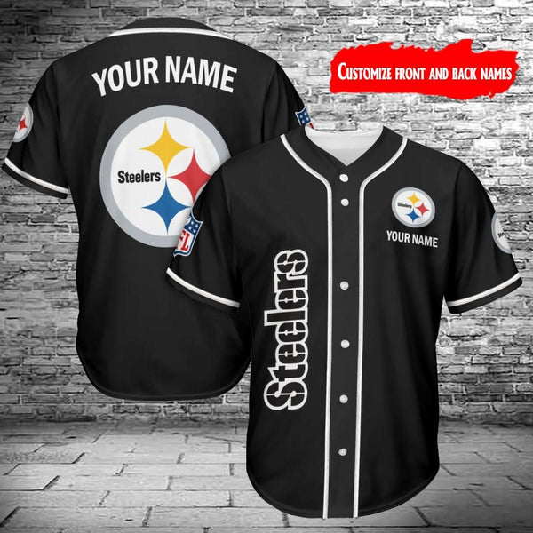 Pittsburgh Steelers Personalized Baseball Jersey 116