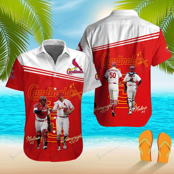 Arizona Cardinals 2 (26) Personalized Hawaiian Button down shirt