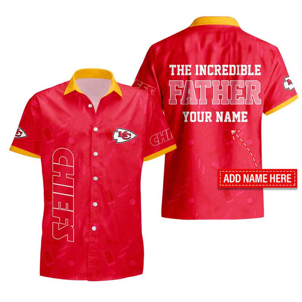 Kansas City Chiefs 2 (62) Personalized Hawaiian Button down shirt