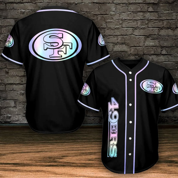 San Francisco 49ers Personalized Baseball Jersey 032