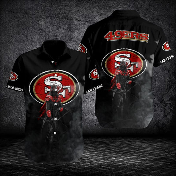 San Francisco 49ers 2 (44) Personalized Hawaiian Button down shirt