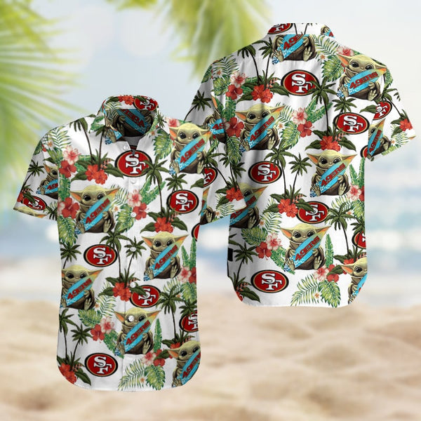 San Francisco 49ers 2 (33) Personalized Hawaiian Button down shirt