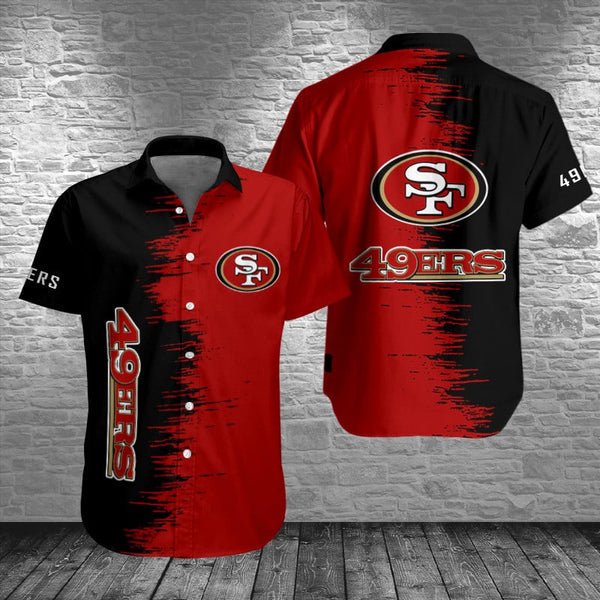 San Francisco 49ers 2 (39) Personalized Hawaiian Button down shirt