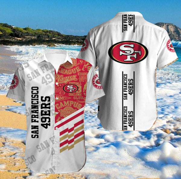 San Francisco 49ers 2 (35) Personalized Hawaiian Button down shirt