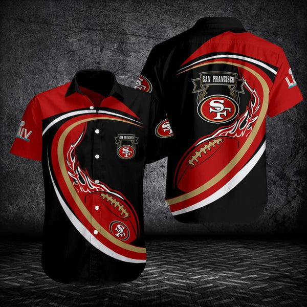 San Francisco 49ers 2 (36) Personalized Hawaiian Button down shirt