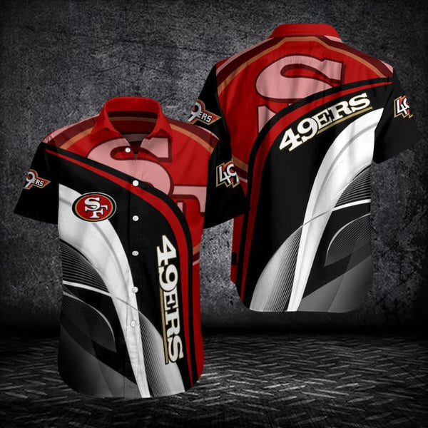San Francisco 49ers 2 (40) Personalized Hawaiian Button down shirt