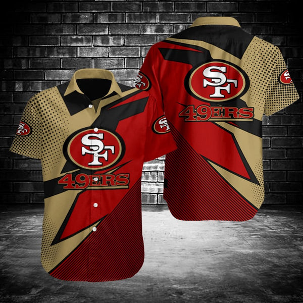 San Francisco 49ers 2 (49) Personalized Hawaiian Button down shirt