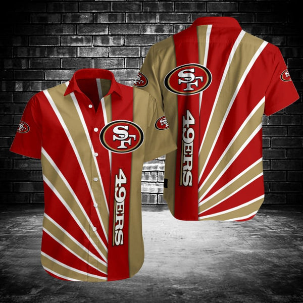 San Francisco 49ers 2 (48) Personalized Hawaiian Button down shirt