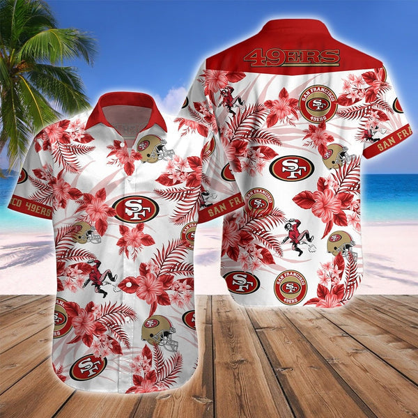 San Francisco 49ers 2 (60) Personalized Hawaiian Button down shirt