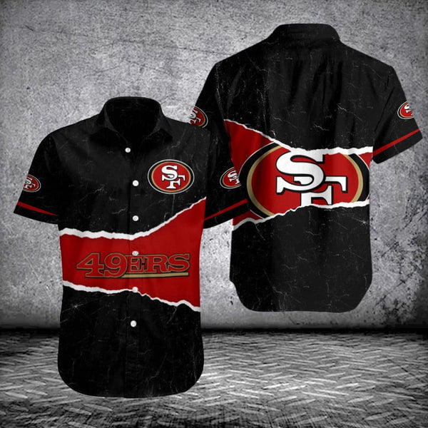 San Francisco 49ers 2 (65) Personalized Hawaiian Button down shirt