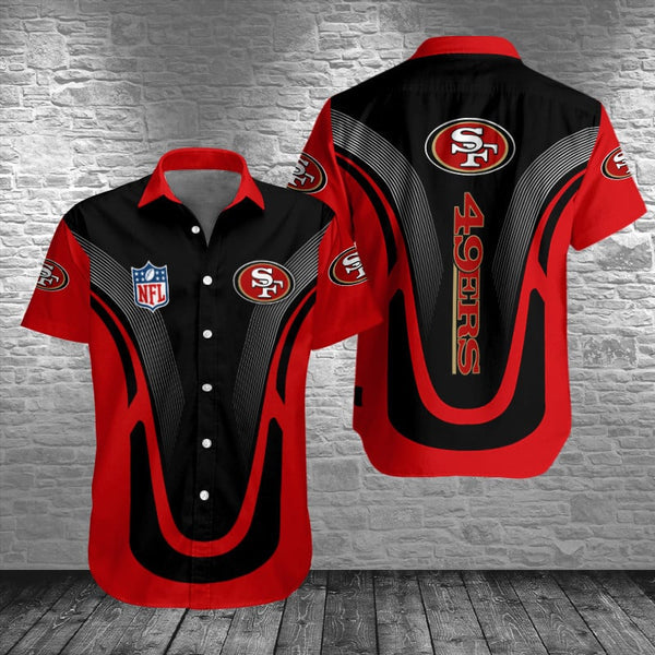 San Francisco 49ers 2 (59) Personalized Hawaiian Button down shirt