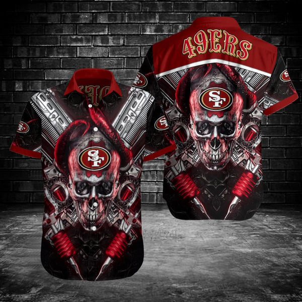 San Francisco 49ers 2 (67) Personalized Hawaiian Button down shirt