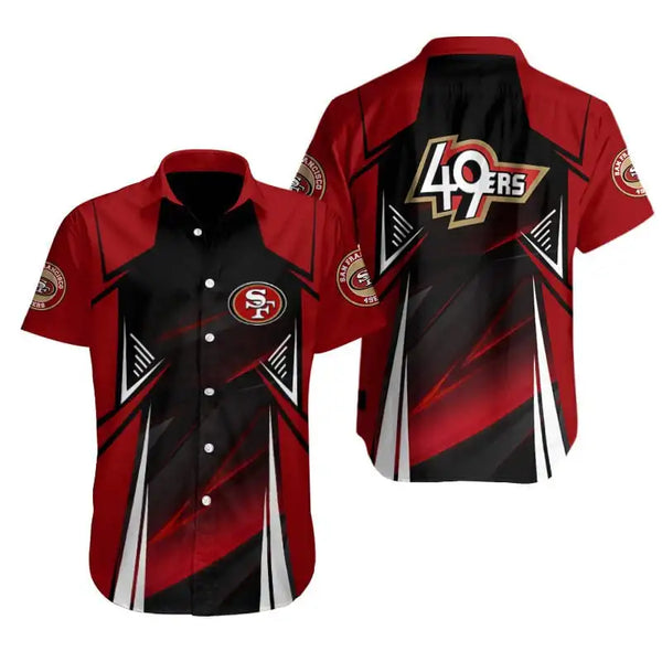 San Francisco 49ers 2 (70) Personalized Hawaiian Button down shirt