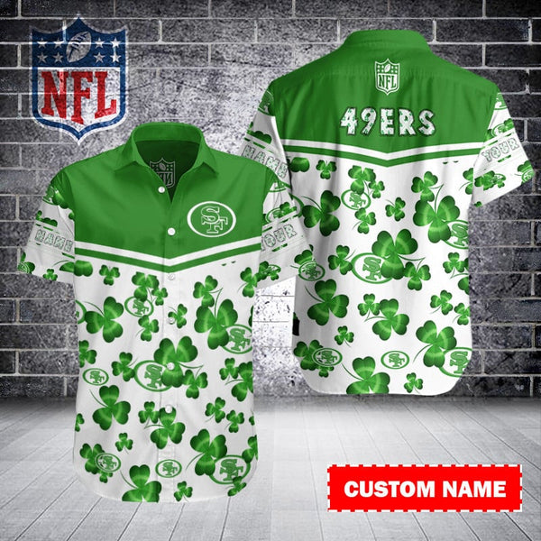 San Francisco 49ers 2 (94) Personalized Hawaiian Button down shirt