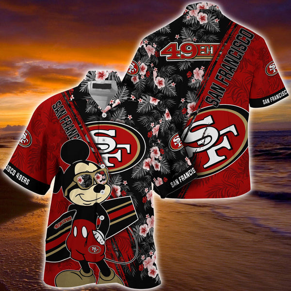 San Francisco 49ers 2 (109) Personalized Hawaiian Button down shirt