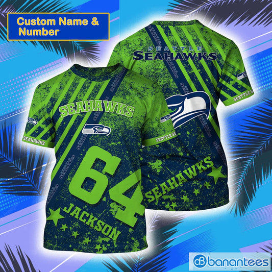 Seattle Seahawks Personalized T-Shirt A03