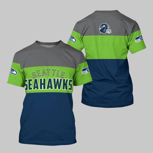 Seattle Seahawks T-shirt Extreme 3D