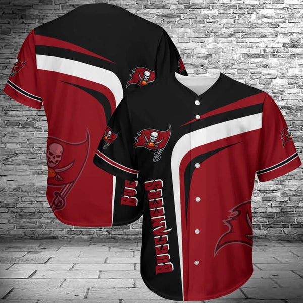 Tampa Bay Buccaneers Personalized Baseball Jersey 027