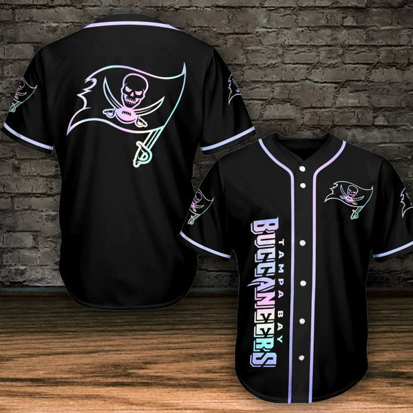 Tampa Bay Buccaneers Personalized Baseball Jersey 026
