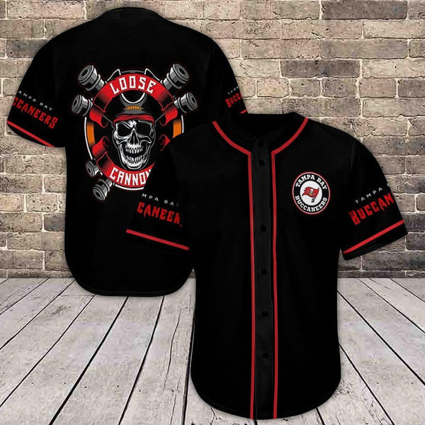 Tampa Bay Buccaneers Personalized Baseball Jersey 023