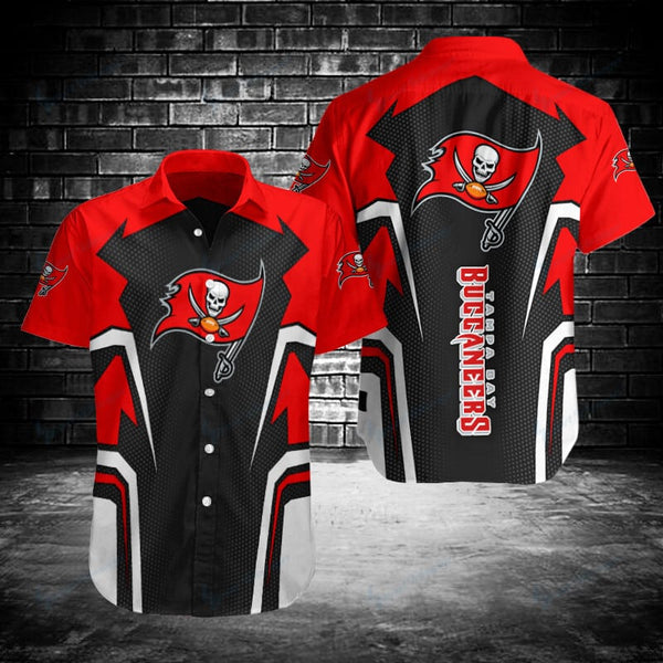 Tampa Bay Buccaneers 2 (3) Personalized Hawaiian Button down shirt