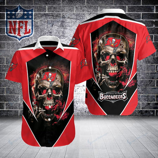 Tampa Bay Buccaneers 2 (2) Personalized Hawaiian Button down shirt