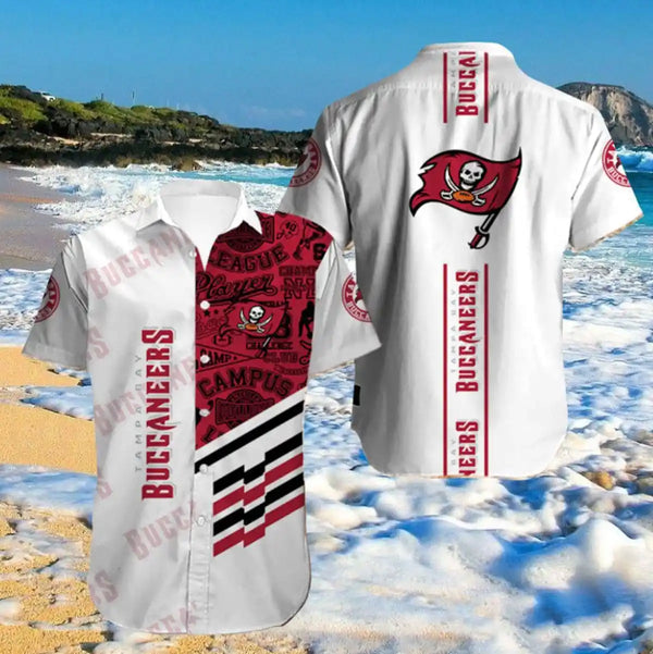 Tampa Bay Buccaneers 2 (19) Personalized Hawaiian Button down shirt
