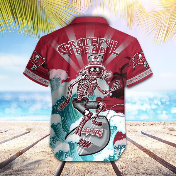 Tampa Bay Buccaneers 2 (13) Personalized Hawaiian Button down shirt